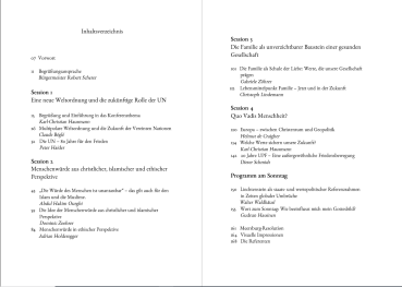 Preview: Meersburg UPF Konferenz „Welche Werte sichern unsere Zukunft?“